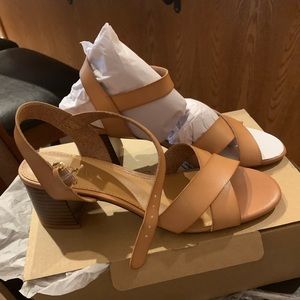 J Crew Leather Buckle Sandals